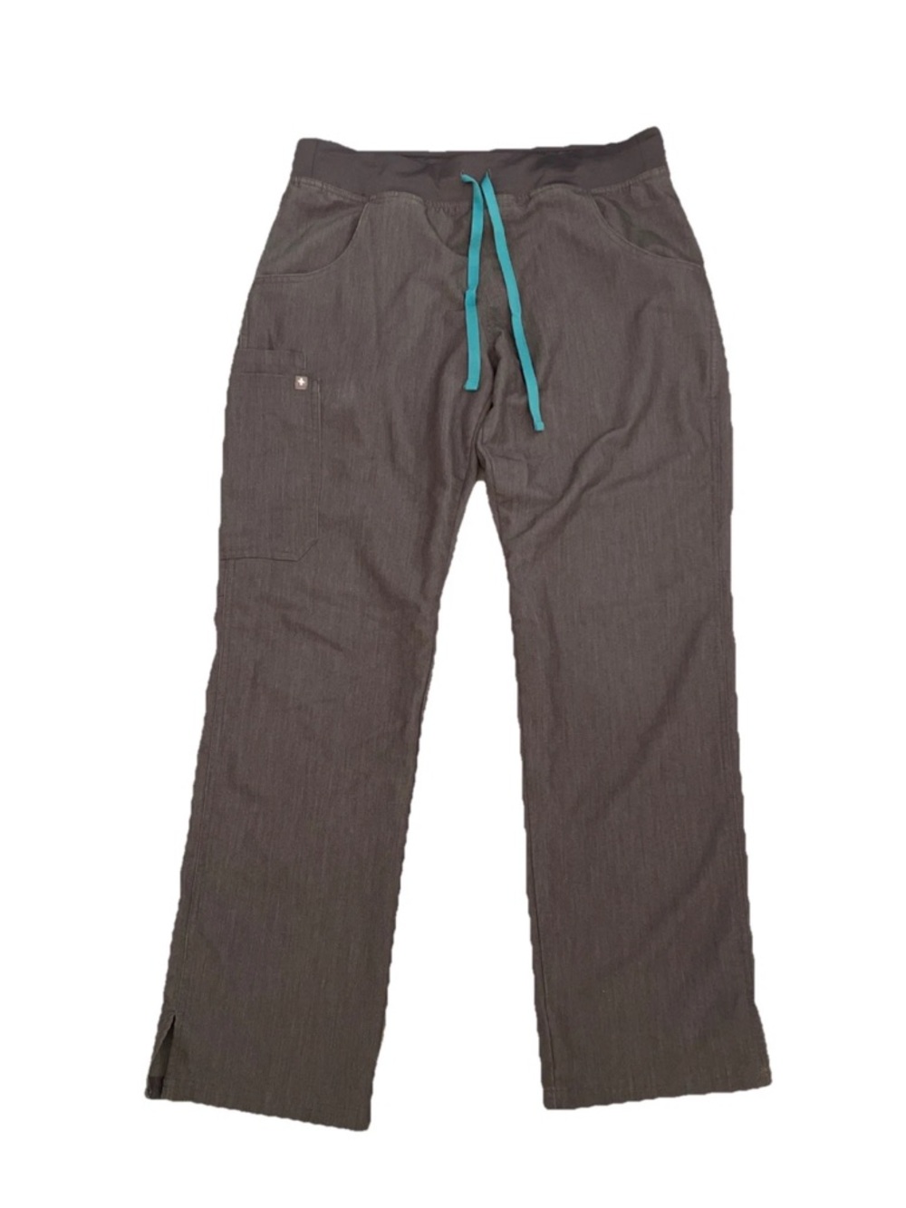 Figs Kade Cargo Scrub Pants Bottoms Heather Gray PO 1683 Women’s Medium